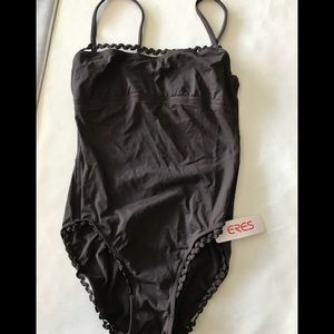 Brown Eres baiting suit with stunning detail